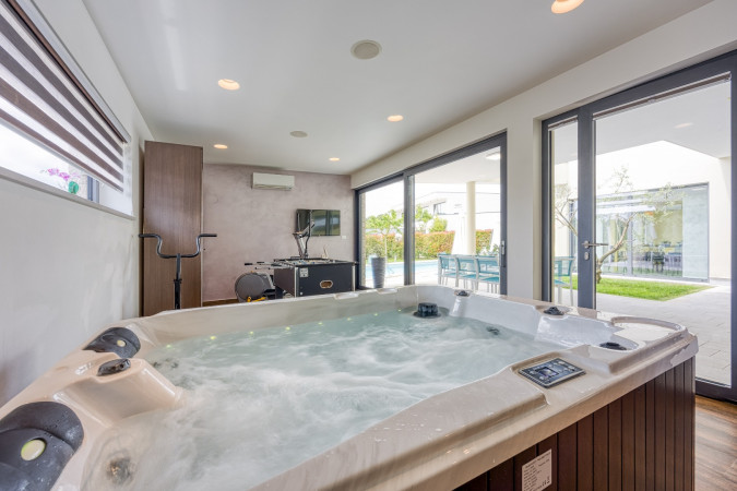 Interni, Villa Nada - Kringa, con wellness e piscina, Istria - Croazia Tinjan
